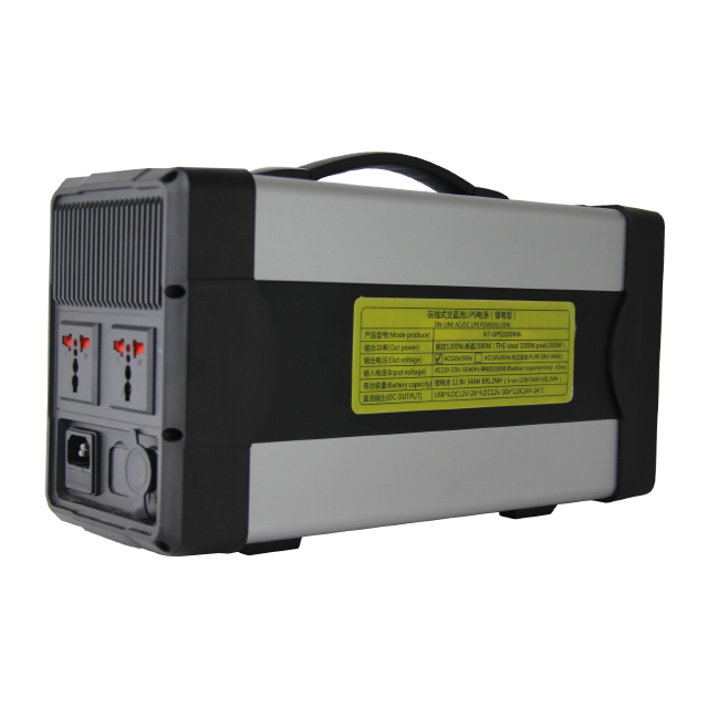 portable power station 1000W LiFePO4 battery DC12.8V-54AH 691.2WH