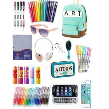 Supply fashion school stationery set for kids