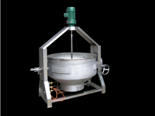 Ordinary gas heated mixing kettle