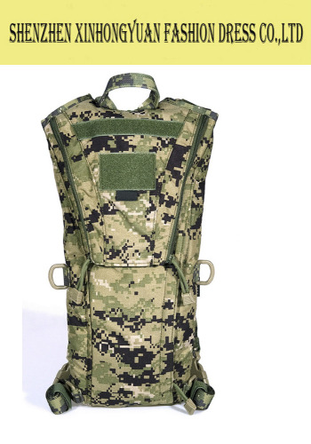 high quality Outdoor sports hiking military bladder water bag camo hydration pack