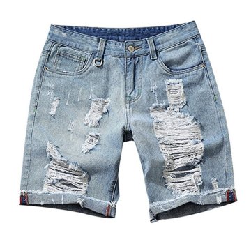 Fashion Men Summer Classic Denim Shorts