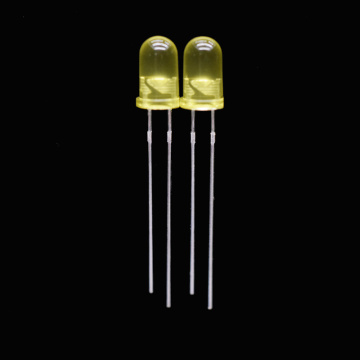 Super Bright 5mm Yellow LED Amber LED 590nm