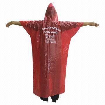 Disposable Raincoat/Rainwear, 100% Waterproof, Windproof, Dustproof, Customized Colors are Accepted