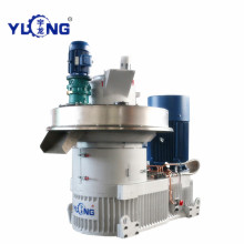 Yulong Pellet Mill Machine Pressing Poplar Sawdust