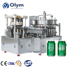 Automatic Can Filler Machine for Carbonated Beverages