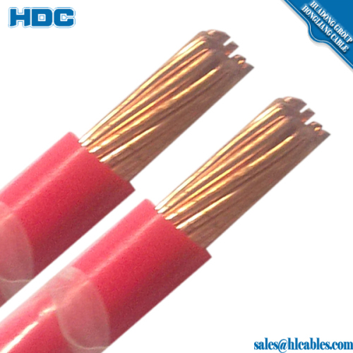 450/750V 4AWG PVC Insulated And Nylon Sheathed Electric THHN Cable/THW Cable/Electrical Wire