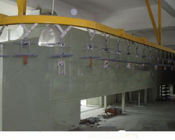 metal powder coating line