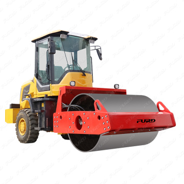 New Type Hot Selling 8 Ton Compaction of Single Drum Vibratory Road Roller For Road Construction Works