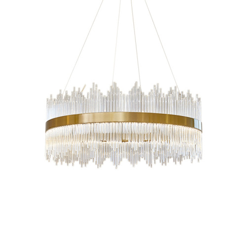 LEDER Antique Crystal Contemporary Chandelier