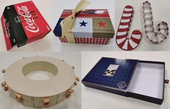 Eco Custom Made Cardboard Paper Gift Packing Box