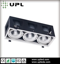 LED grille light triple head 40w business lighting