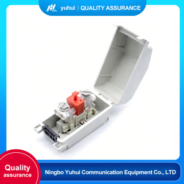 2 the telephone drop wire connector distribution box