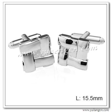 Square Plain Metal Cuff links,Cufflinks Blanks