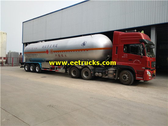 62000L ASME Bulk LPG Trailers Tanker