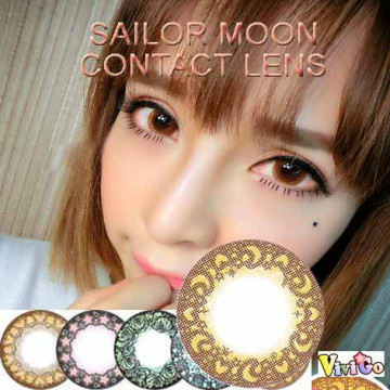 cheaper price cosmetic color contact lenses SAILOR MOON CHOCOLATE