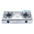 Stainless Steel Table Top Gas Stove 2 Burners