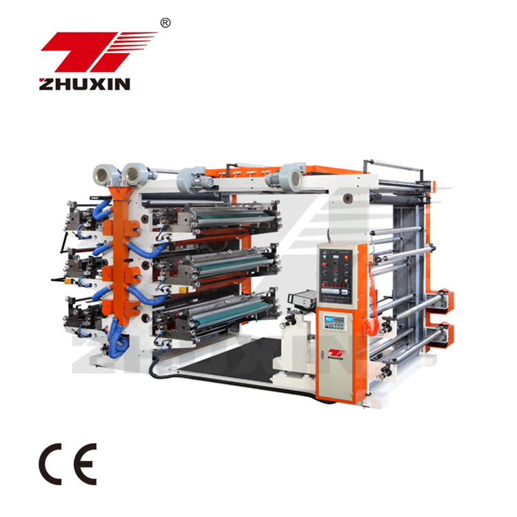 Zhuxin 6 color Flexography Printing Machinery