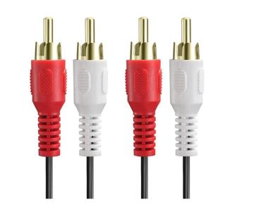 2 RCA Plug to 2 RCA Plug Cable