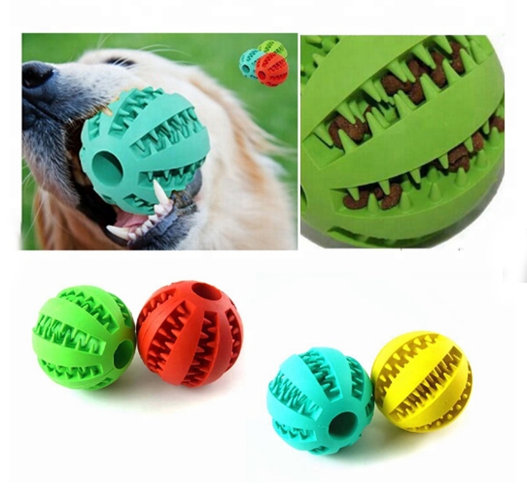 Dog Teeth Cleaning Toy Ball Silicone Pet Ball