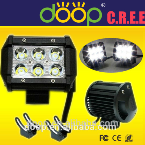 Low Defective Rate ATV Spare Parts Car Lamps 18W 4" LED Light Bar For C.R.E.E