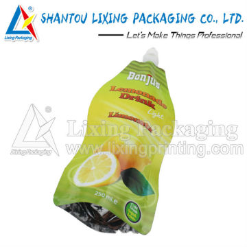 LIXING PACKAGING sachet spout pouch, sachet spout bag, sachet pouch with spout, sachet bag with spout, sachet spout pouch bag