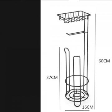 Toilet floor roll paper rack rack