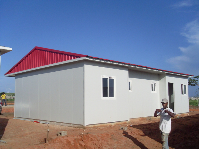 Prefabricated Steel House for Labour