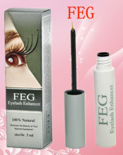 Longer bushier eyelash depends on FEG eyelash growth liquid 