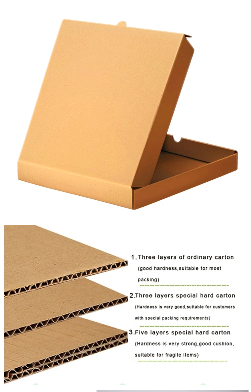 Wholesale Empty Mini Biodegradable Design Customized Recyclable Carton Cheap Pizza Packing Box