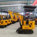 Taman Kecil Hidraulik Digger Mini Excavator 1ton