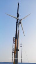 30KW Variable Pitch Horizontal Tailless Wind Turbine