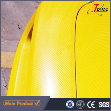 Hot selling ultra glossy 120g-180g 3D carbon fiber vinyl without air bubble/air free bubble