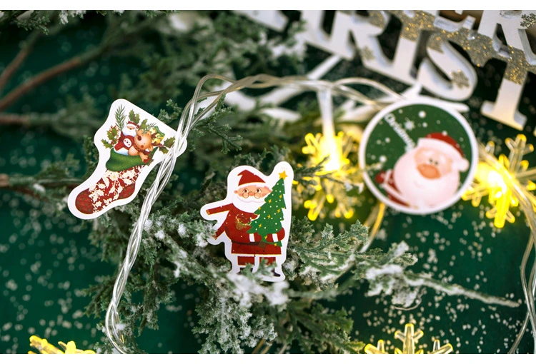 Christmas Adhesive Paper Sticker for Sealing and Decorating