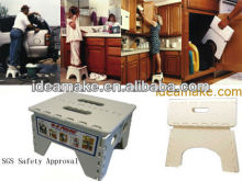 SGS safety approval Kids Plastic Step Stools