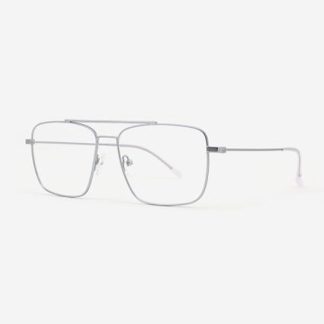 Square Stainless steel Men's Optical Frames