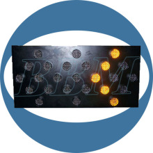 Yellow Arrow Traffic LED Signs Boards for Road Direction