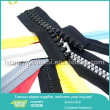 Wooshi vislon zipper for plastic zipper bag and zipper plastic bag