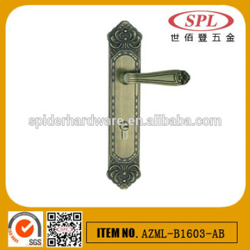 zinc alloy tempered glass door lock