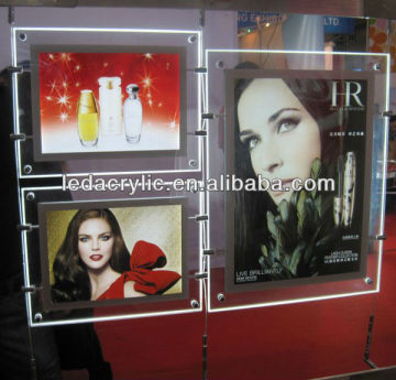 Ceiling Hanging Double Side Crystal LED Light Box