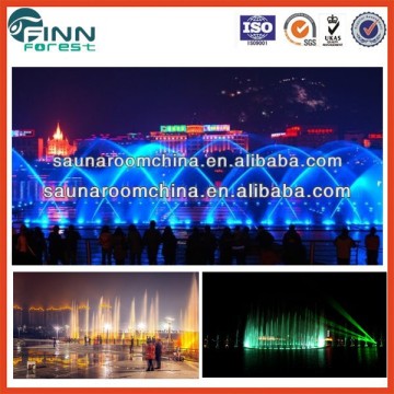 stainless steel 304 lotus water fountain outdoor fountain