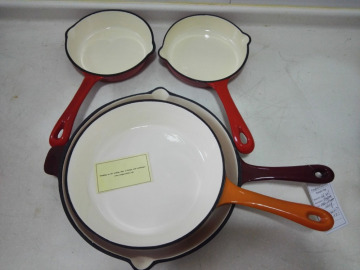 Carbon Steel Non-stick Fry Pan / enamel fry pan