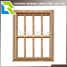 Strong durable security window bars