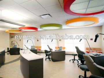 suspended wood ceiling panels