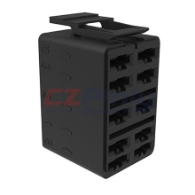 Black Connector Housing for Carling VC2-01 Car Audio ISO Connector