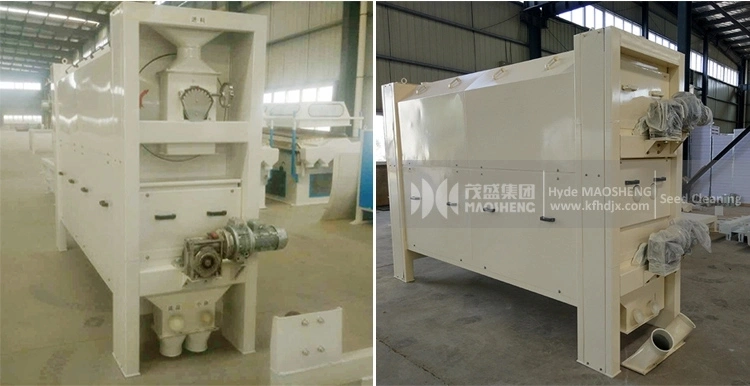 Indented Cylinder Length Sorter Rice Length Separator Machine