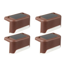 Solar Powered IP65 LED Step Lights - 3000K/6500K Panel Landscape Lights