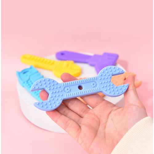 New Silicone Soft Textured Baby Teething Toys