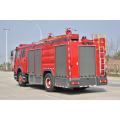 HOWO16000 Liters Dry powder water combined fire engine
