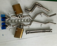 Titanium Alloy Full Exhaust System for Jaguar XF