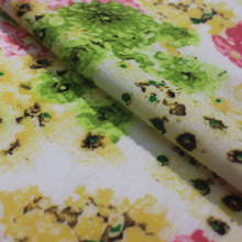 Indonesia 100 RAYON printed CRINKLE gauze print fabric